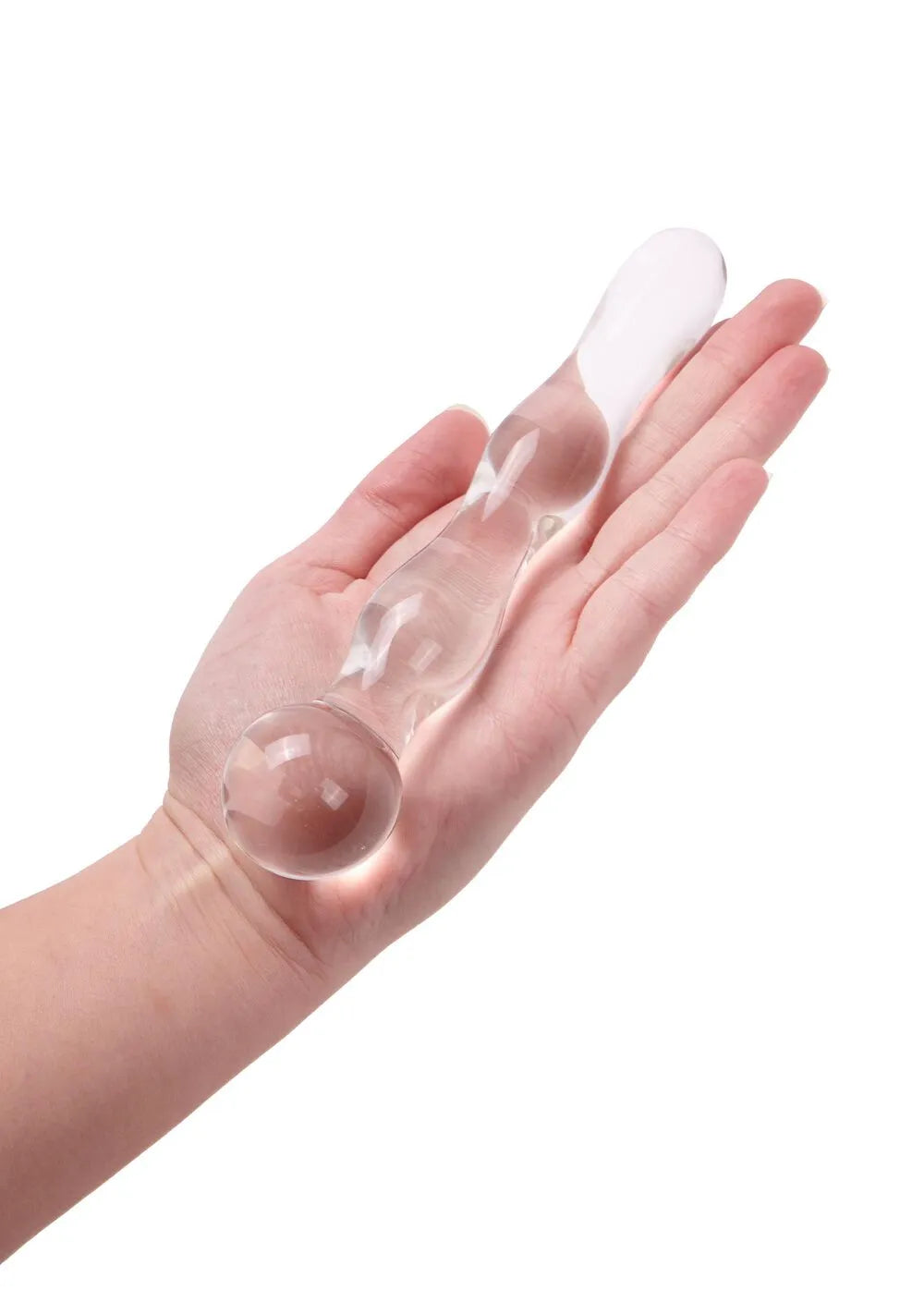 5 Inch Glass Rippled Dildo From Ann Summers, Image 1