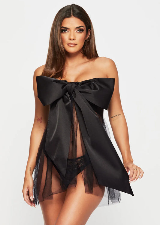 All Wrapped Up Dress Black