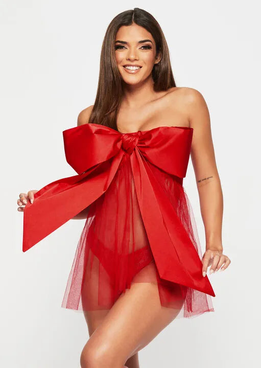 All Wrapped Up Dress Red