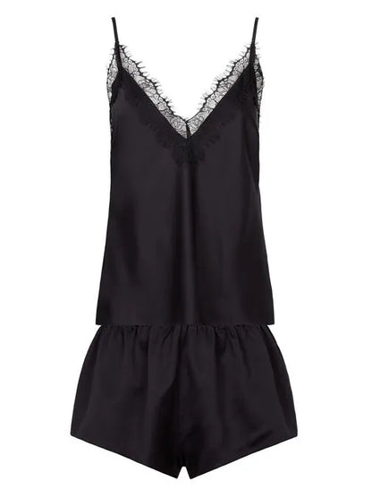 Cerise Cami Set Black From Ann Summers, Image 3