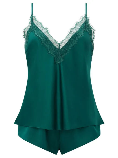 Cerise Cami Set Dark Green From Ann Summers, Image 3