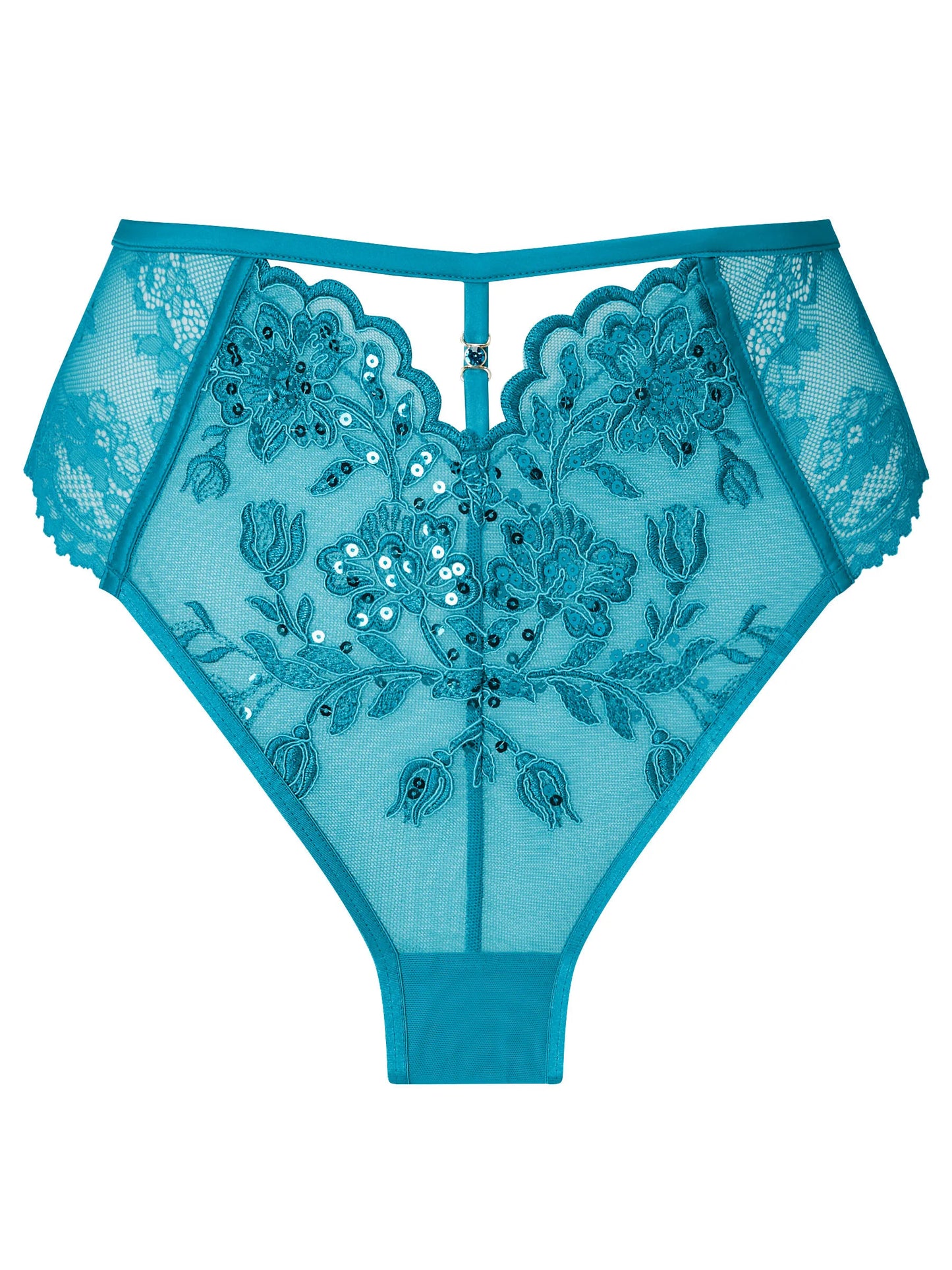 Icon High Waisted Brazilian Teal From Ann Summers, Image 03