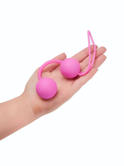 Pink Toning Jiggle Balls