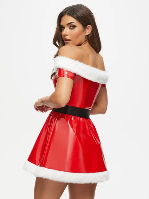 Sexy Santa PU Dress From Ann Summers, Image 2