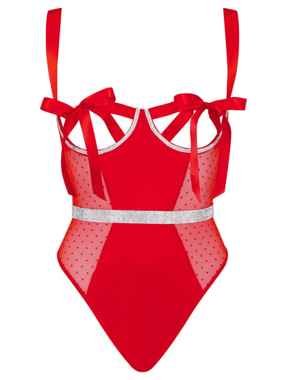 Unwrap Me Luxe Body Red From Ann Summers, Image 03