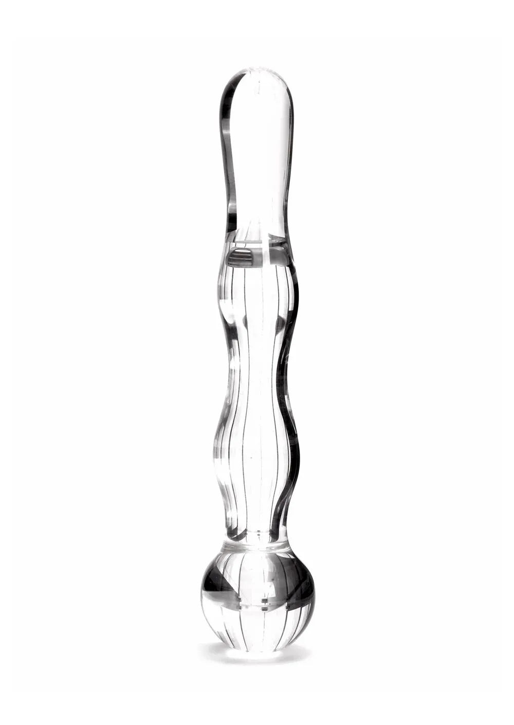 5 Inch Glass Rippled Dildo From Ann Summers, Image 0