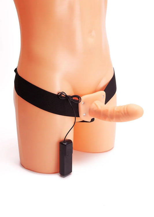 5 Inch Realistic Hollow Vibrating Strap On From Ann Summers, Image 0