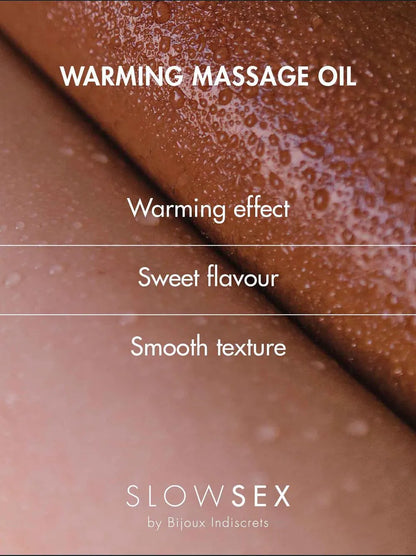 Bijoux Indiscrets Slow Sex Warming Massage Oil