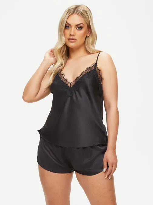 Cerise Cami Set Black From Ann Summers, Image 0
