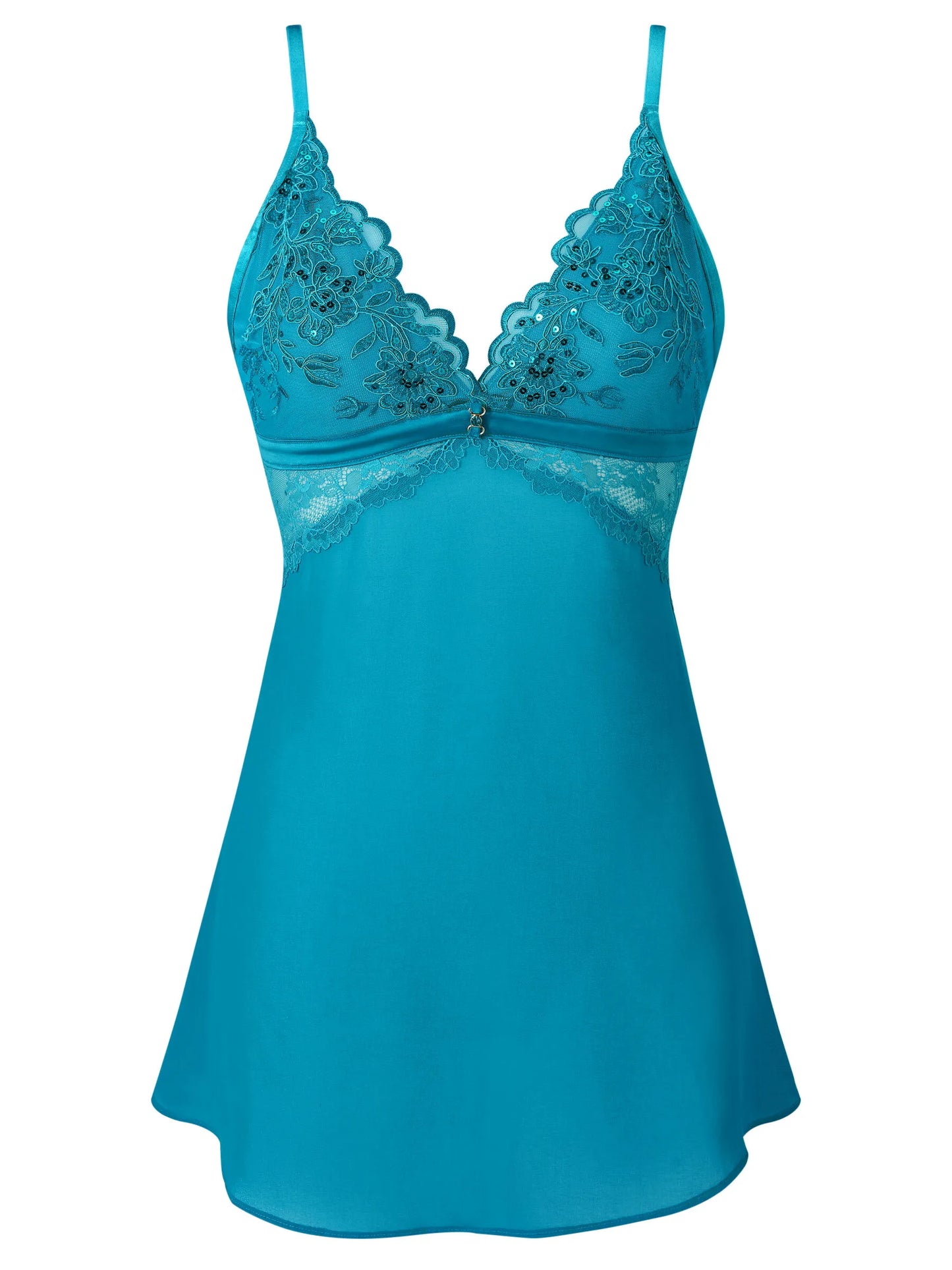Icon Chemise Teal From Ann Summers, Image 03
