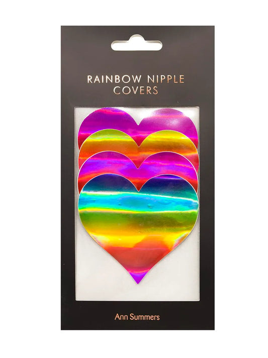 Rainbow Nipple Covers 2 Pack
