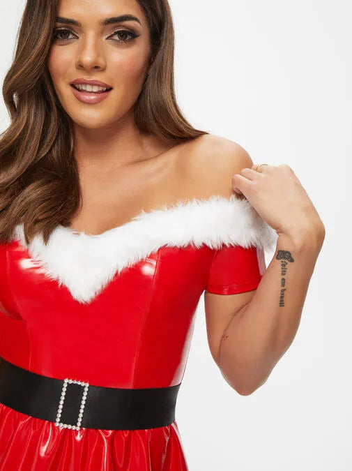 Sexy Santa PU Dress From Ann Summers, Image 1