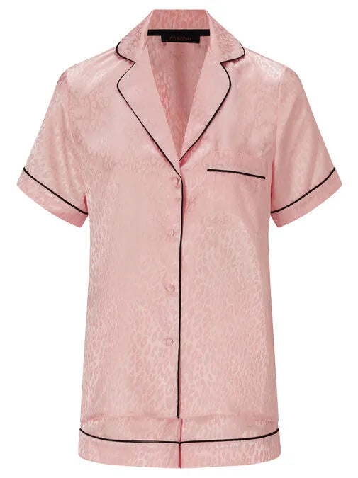 Signature Satin Revere Pj Set Pale Pink From Ann Summers, Image 3