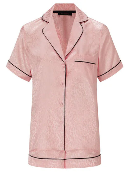 Signature Satin Revere Pj Set Pale Pink From Ann Summers, Image 3