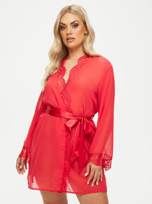 The Intrigue Robe Red